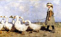 Guthrie James To Pastures New 1882 83 canvas print