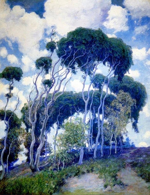 Tableaux sur toile, reproduction de Guy Orlando Rose Laguna Eucalyptus