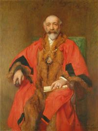 Hacker Arthur Alderman J. A. Skinner Mayor Of Eastbourne canvas print