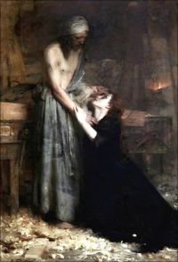 Hacker Arthur Christ And The Magdalene 1890 canvas print