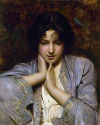 Hacker Arthur Portrait Of A Girl 1896