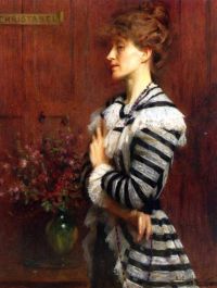 Hacker Arthur Portrait Of Christabel Cockerell 1900