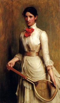 해커 Arthur 1885년 예술가 자매의 초상화
