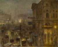 Hacker Arthur Return From The Matinee Piccadilly Circus 1911
