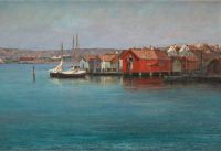 Hagborg August Motif From Haron 1911 canvas print
