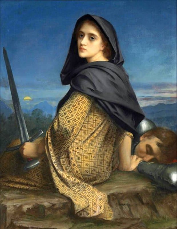 Halle Charles Edward Her Lord S Protector canvas print