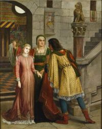 Halle Charles Edward The Secret Meeting Of Romeo And Juliet