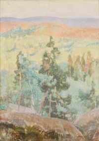 Halonen Pekka Early Fall Landscape canvas print