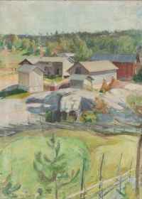 Halonen Pekka Landscape 2 canvas print