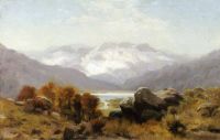 Hamilton Twin Lakes Colorado 1879 canvas print