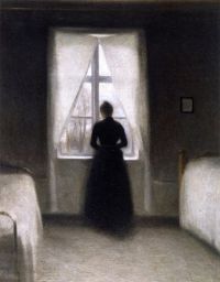 Hammershoi Vilhelm Bedroom 1890