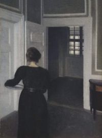 Hammershoi Vilhelm Ida In An Interior 1904