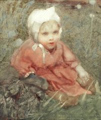Hankey William Lee Study For It S The Child S Turn Now 1903