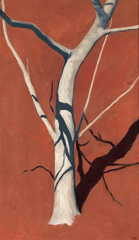 Tableaux sur toile, reproduction de Hans Emmenegger Fig Tree In Front Of Red Soil 1911