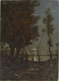 Harpignies Henri Clair De Lune 1892 canvas print