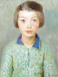 Harvey Gertrude, eine Tochter von Newlyn 1936