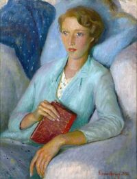 Harvey Gertrude Portrait Of Stella Mary Burdett 1935