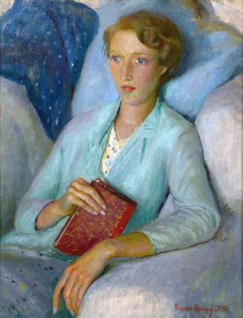 Harvey Gertrude Portrait Of Stella Mary Burdett 1935 canvas print
