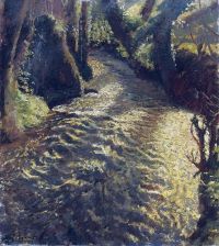Harvey Gertrude The Stream In Winter 1933 canvas print