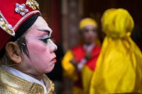 Hat Boi - Vietnamese Theater 42 canvas print