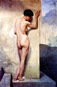 Hayez Francesco Nude Woman Standing
