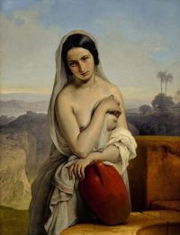 Hayez Francesco Rebecca am Brunnen 1831