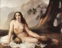 Hayez Francesco The Penitent Magdalene 1833 canvas print