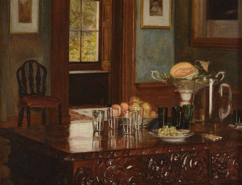 Hayllar Edith Crumbs From A Rich Man S Table canvas print