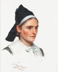 Hayllar Edith Dutch Girl 1885 canvas print