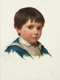 Hayllar Edith Portrait Of The Artist S Son Algernon Victor 1872 canvas print