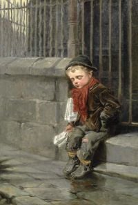 Hedley Ralph News Boy 1878
