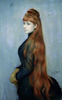 Helleu Paul Portrait Mademoiselle Alice Guerin 1884