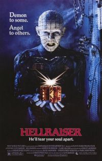 Stampa su tela del poster del film Hellraiser