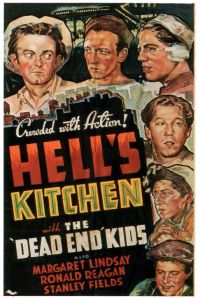 Stampa su tela del poster del film Hells Kitchen 1939