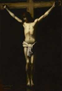 Henner Jean Jacques Christ On The Cross