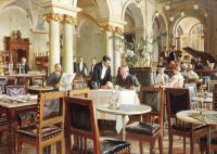 Henningsen Frants A Cafe In Copenhagen 1906 canvas print