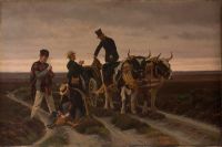 Henningsen Frants Walking Trip. Jutland 1877