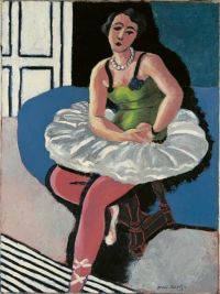 Henri Matisse Ballet Dancer Seated On A Stool 1927 canvas print