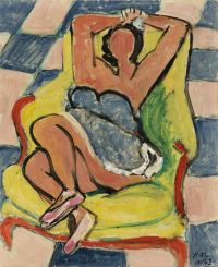 Henri Matisse Dancer In Repose 1942 canvas print