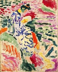 Henri Matisse La Japonaise - Woman Beside The Water canvas print