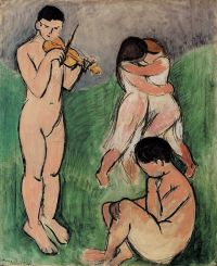 Henri Matisse Music Sketch Collioure Spring-summer 1907 canvas print