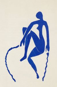 Henri Matisse Nu Bleu Sauteuse De Corde 1952 canvas print