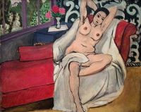 Henri Matisse Nude On A Sofa 1923 canvas print