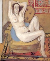 Henri Matisse Odalisque With Magnolia 1923 - 1924 canvas print