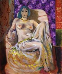 Henri Matisse Seated Odalisque 1922 canvas print