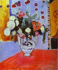 Henri Matisse Vase With Two Handles A Bunch Of Flowers 1907 canvas print