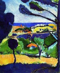 Henri Matisse View Of Collioure And The Sea 1911 canvas print