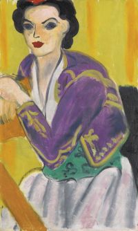 Henri Matisse Violet Bolero 1937 canvas print