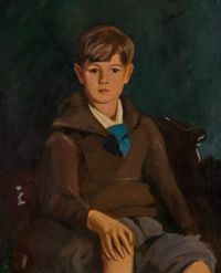 Henri Robert Porträt von Cameron Cecil 1925