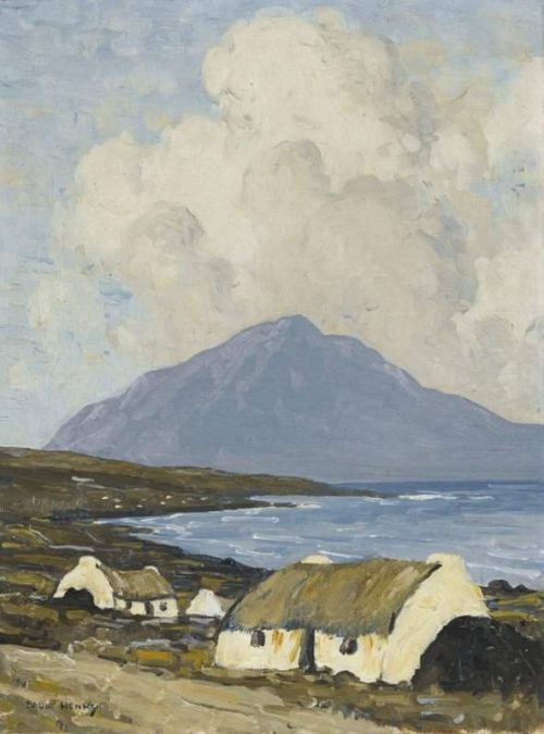 Henry Paul A View Of Croagh Patrick canvas print
